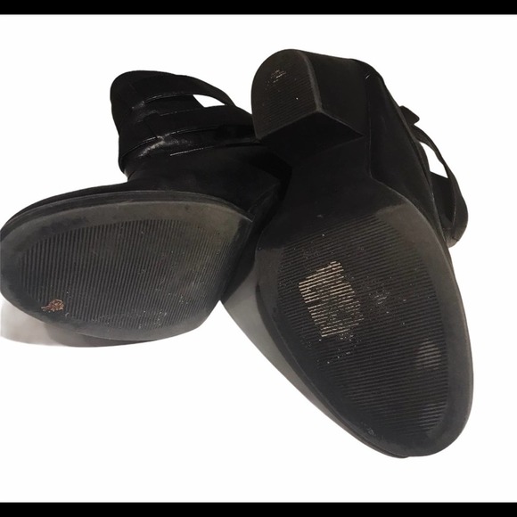 Steve Madden booties Repp black leather 3 buckles … - Picture 6 of 10